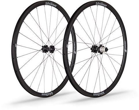 Vision 710-0052111050 Team 30 Disc Laufradsatz, Schwarz, Einheitsgröße