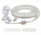 FOLGEMIR 1m LED Band mit Schalter Warmweiß, 2835 SMD 180 Leds/m Streifen, 220V 230V Strip, sehr helle Beleuchtung, IP65 wasserdicht für Garten Party Hochzeit Deko