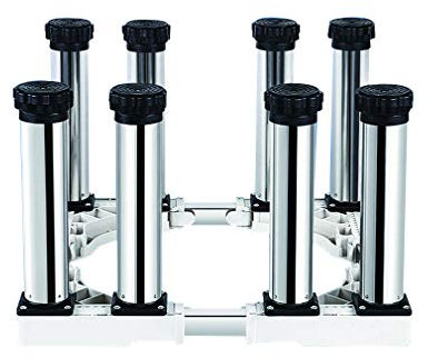 Socle pour Machine à Laver Augmenter Base de Réfrigérateur Forte Stabilité Réglable en Hauteur 29-32cm Plateau Support pour Sèche-Linge Lave-Linge Support Lourd Stent (4/8/12Pieds)