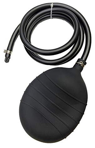 SDTOOLS 1 PVC Flexible Plug Drain Test Air Bag Stopper Schrader Valve, Black, 4.4-110mm