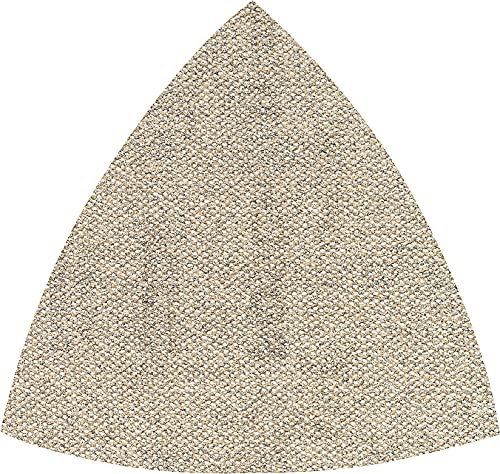 Bosch Professional 5x Expert M480 Sanding Net (for Hardwood, Paint on wood, 93x93 mm, Grit 80, Accessories Delta Sander)
