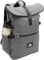 MIXIRL® Rolltop Rucksack Herren & Damen grau - Groß [30-35L] Arbeitsrucksack mit Laptopfach - Kühlfach & Thermo Sitzkissen | Anti-Diebstahl | für Arbeit Uni Reisen und Sport