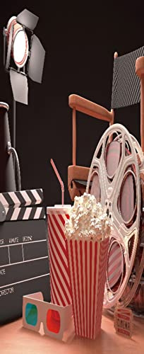 A.Monamour Türtapete Selbstklebend Türfolie Türposter 3D Objekte Des Kino Films Vinyl Folie Türdeko Tapete Wandbild Türaufkleber Türtattoo 85 x 215 cm