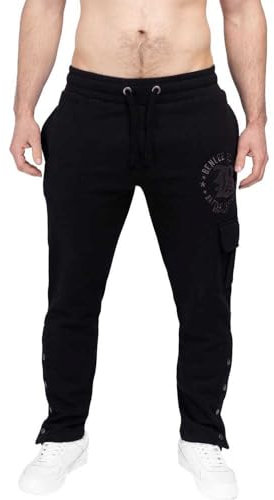 BENLEE Herren Jogginghose Normale Passform Ventura Black/Grey 3XL 190757