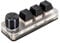 ASHATA Mini Macro Keyboard, One Handed Macro Mechanical Keyboard, Red Switch Plug and Play Customized Knobs USB Gaming Keypad for Desktop PC (6 Keys with 1 Knob)