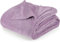 Utopia Bedding Fleecedecke, volle Größe, flauschig, weich, antistatisch, Mikrofaser, 228 x 213 cm, Lila