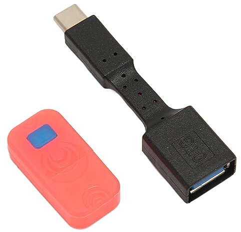 Bluetooth Controller Adapter for PS5 Switch Pro Controller, Wireless Controller Adapter Include Type C OTG Cable Compatible with for Switch Lite, for Windows PC, for Android TV Box