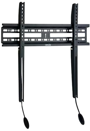 CENOKA Low Profile Fixed TV Wall Mount Bracket for most 32-75 inch TVs - 60kg Capacity, Max VESA 600x400mm – Includes Mounting Kit - Easy set-up and removal