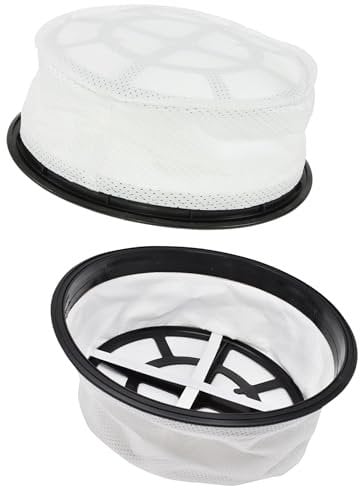 QUAILITAS Vacuum Cleaner Filter [2 x 12”] Numatic Henry Hetty Vacuum Replacement Filter, Round, Cloth Filter for Hetty, James, Hoover – Vacuum Accessories