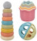 Play Project Baby Stacking Rings Cup and Ball Set | Eco Friendly Early Development & Activity Baby Toys