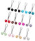 12 Stück Muslim Hijab Schal Clips, Kopftuch Pin Brosche Headscarf Pins Perle Seide Clip Frauen Schnallen Sicherheitsnadeln Brosche