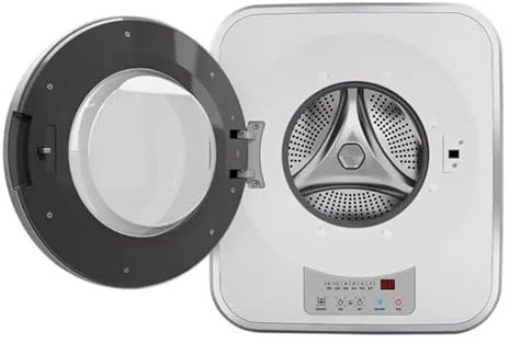 guoyjmm Mini Machine à Laver, Machine à Laver Murale Automatique et Sèche-Linge, Petit Lave-Linge Domestique Compact Portable de 3 Kg, pour la Salle de Bain, la Cuisine