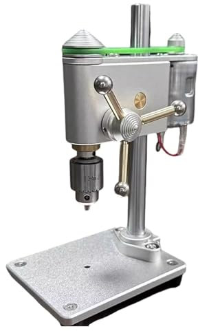 Taladro de Columna, Mini taladro de banco de alta precisión, máquina perforadora pequeña, máquina perforadora de microprecisión for mantenimiento de relojes