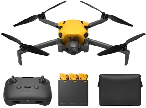 SKYROVER X1 Fly More Combo, Drone with Camera 4K for Adults, 8K Photo, Under 249g, 50000ft Transmission, 96-Min Flight Time with 3 Batteries