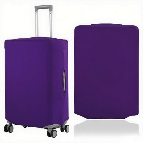COYUN 1 Pcs coprivaligia Cover Proteggi Copertura per Valigie Protettore di bagagli Custodie Protettive per Valigie Copertura della Valigia Copri Valigia Riutilizzabile Ottimo per viaggiare(Viola, S)