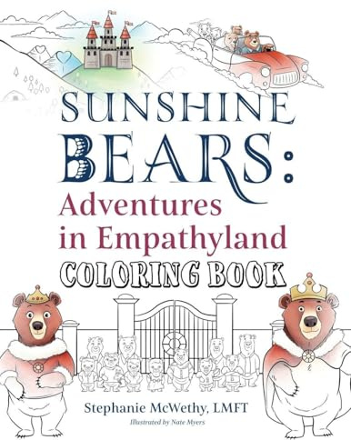 Sunshine Bears: Adventures in Empathyland Coloring Book