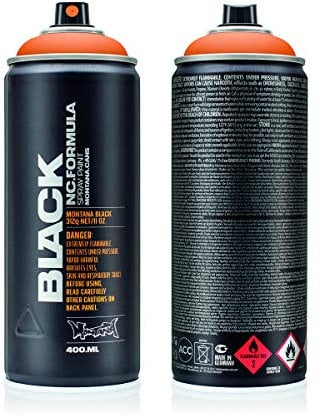 352195 Montana BLACK Power Orange - 400ml (BLK P2000)
