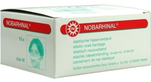 NOBARHINAL Nasenverbände mittel 10 St
