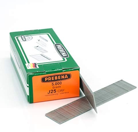 Prebena® Clous Pour Cloueur type j25crf – 5000 Pièces