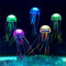 NATUCE künstliche Quallen, 6 Stück Leuchtende Quallen Aquariumdekoration zubehör - 15 x 5 cm