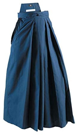 Playwell de Luxe Arts Martiaux Kendo/Aikido Hakama Bleu Marine - Neuf - Bleu Marine, 25-170cm
