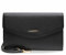 Lazarotti Bologna Leder Clutch | 23 cm mittelgroße Damen Umhängetasche | Hand-Tasche mit abnehmbarem & verstellbarem Schulterriemen