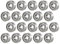 Hoggy 20 MR93ZZ Stahlkugellager 3mm x 9mm x 4mm