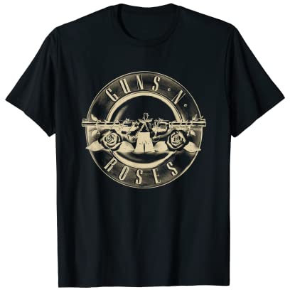 Guns N' Roses offizielles Reverse Logo T-Shirt