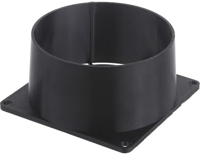 Lüftungsschlauch Flansch Sitz für 8x8cm Lüftung Lüfter Schlauch Kanalverbinder Abluftkanal