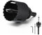 Scie cloche bimétallique 55 mm avec tige SDS Plus et tige hexagonale - Couronne de forage pour bois, placoplâtre, métaux fins, plastiques