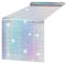Disco Party Tischläufer, 30x275cm Discokugel Tischdecke, Farbige Pailletten Tischdecken, Silber Table Runner, 70er Disco Thema Deko, für Halloween Geburtstag Hochzeit Abschlussball Tischdekoration