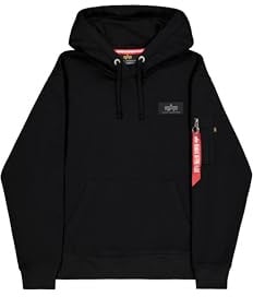Alpha Industries Herren Backprint Mirror Camo Kapuzenpullover (1er Pack)