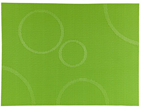 Zone Tischset Confetti mit Kreisen apfelgrün 30 x 40cm