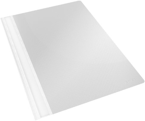 Esselte A4 Plastic Report Files, Pack of 25, 160 Sheet Capacity, VIVIDA White, VIVIDA Range, 15382