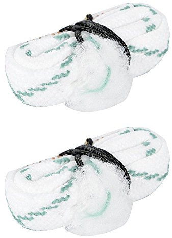 Cuerda para limpiar cañones de armas con cerdas de latón 17 22 30 40 y 6, 7 9mm 12 20, 2 unidades, G01 : 12 GA Gauge