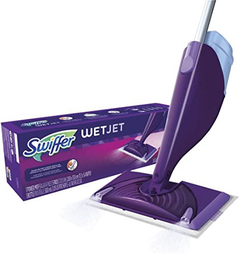 Swiffer WetJet Hardwood floor spray mop starter kit