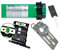 smarotech® Rollladen-Nachrüstset: Universal-Rohrmotor Selve SP 2/7 inkl. Einbruchschutz durch patentierte SecuBlock,Fertigkastenlager, Anschlusskabel und SW 60 Adapter. (SP 2/7 mit 3 St. SecuBlock)