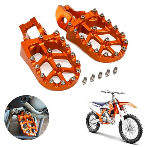 Fußrasten Fußrasten Pedale CNC für SX SX-F EXC EXCF XC XCF XCW 85 125 150 200 250 300 350 400 450 500-530 Motorrad
