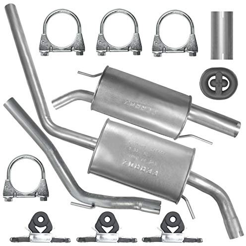 Auspuffanlage Schalldämpferset Auspuff für VW Transporter T4 IV SWB, LWB 2.5i 2.8 VR6