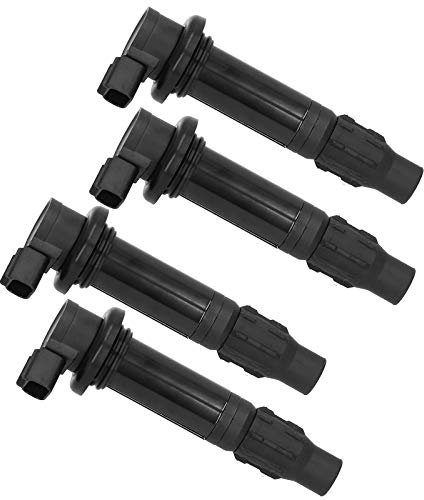 Yctze F6T568 Zündspule, 4er-Set Motorradzündspule Ersatz passend für R6 RJ15 Bj 2009 Motor