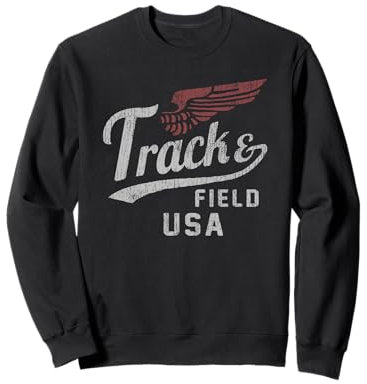 USA Track and Field Faded Jersey Sweatshirt