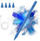 Stylus Stift für iPad 2018-2023,Stylus Pen Kompatibel mit Apple iPad 9/8/7/6th,iPad Mini 6/5th,iPad Air 4/3th,iPad Pro 11''/12,9'',Kapazitiver Stift mit 4 Ersatzspitzen, Palm Rejection (Himmelblau)