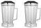 2X Spare Jug for Blender Replacement Part Transparent 2L Capacity Blender Spare Compatible for SILVER Blender