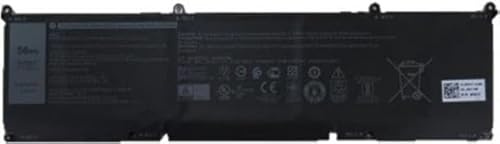 Dell W125940093 PRI Battery, Li-Ion, 56 WHR, 3 Cell