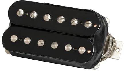 70s Tribute Rhythm Humbucker Double Black - Humbucker Tonabnehmer für Gitarren