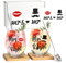 Hzdyopk Hochzeitsgeschenke für Brautpaar Hochzeitsgeschenk Paar Geschenke Verlobungsgeschenk Mr Right und Mrs Always Right Weingläser Set für Paare