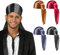 Aomig Piraten Bandana Herren, 4 Stücke Piratenhut Schwarz, Baotou Long Tail Pirat Kapitän Kopftuch, Kopfbedeckung für Halloween Karneval Kindergeburtstag Deko,Schwarz/Weinrot/Marineblau/Dunkelkhaki