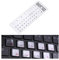 Clear Russian sticker Language Letter Keyboard Cover For Notebook Computer Dust PC Red Protection W Laptop G6V8 Accessories