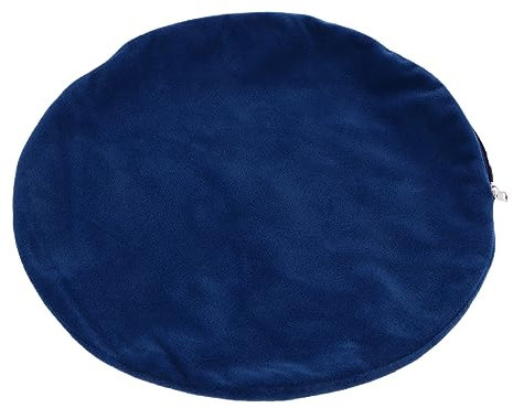 Happyyami Haustiermatte Heizdecke Für Haustiere Heizmatten Für Den Außenbereich Katze Heizdecke Im Freien Rundes Heizkissen Hundebettdecke Outdoor+Matte Kissenbezug Elektrisch Baumwolle