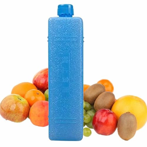 Freezer Dry Ice Pack - Cooler Ice Packs, Packs, Storage Box, Leak proof Crystal Container | Air Conditioner Fan Ice Crystal Box, Reusable Freezer Blocks Keeps Food